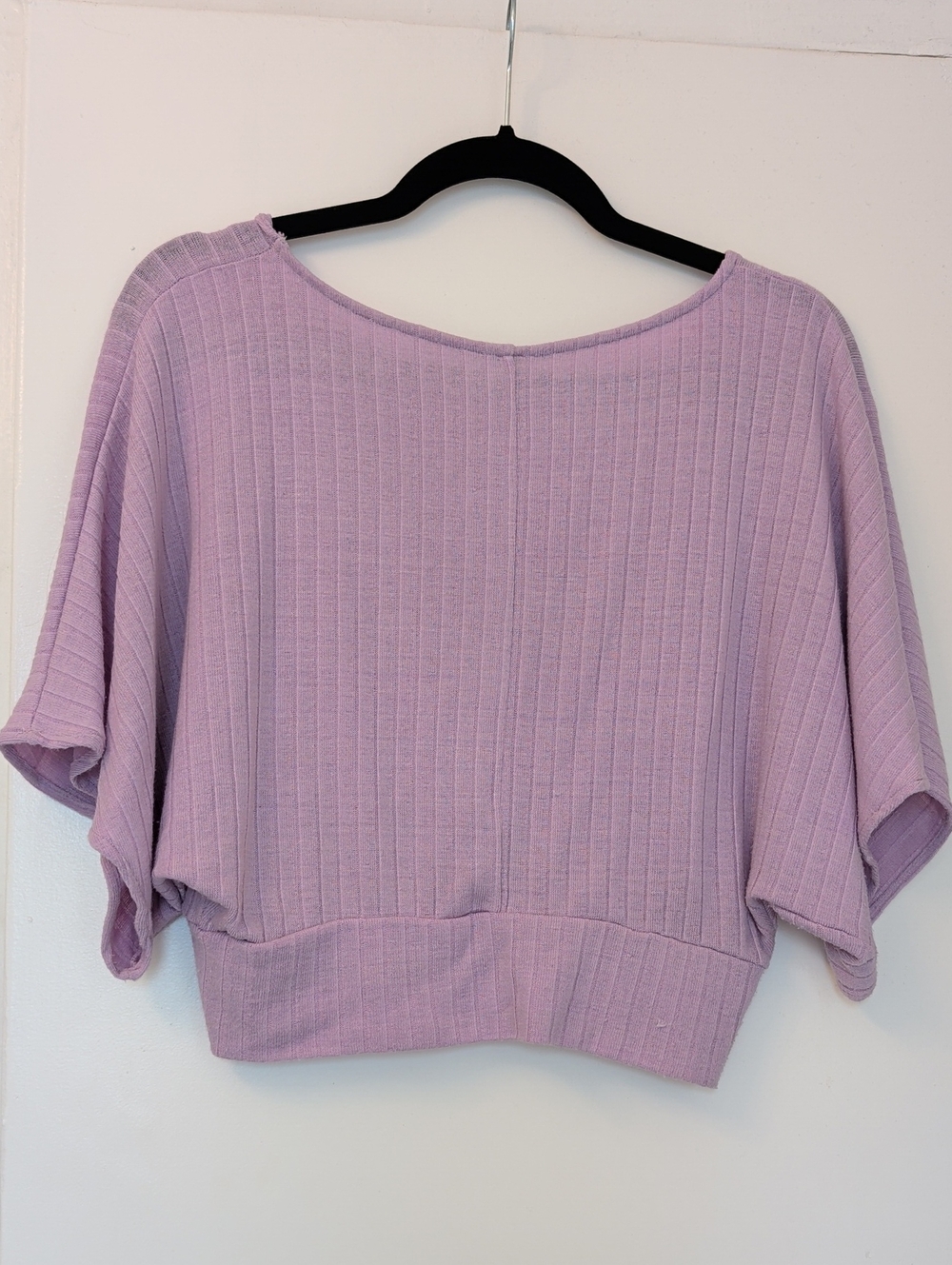 Free People Lavender Purple Kelsey Rib Crop Top & Skirt Set Size S - Picture 8 of 12